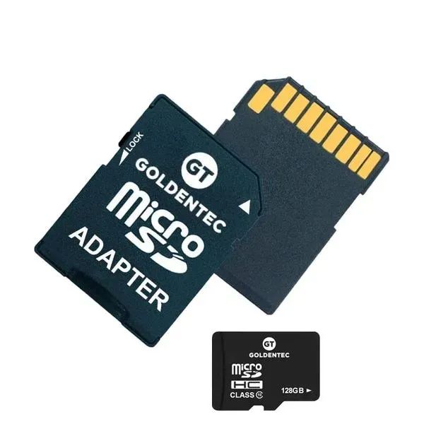 Cartão de Memória GT 128GB MicroSD com Adaptador SD Classe 10 - WZetta