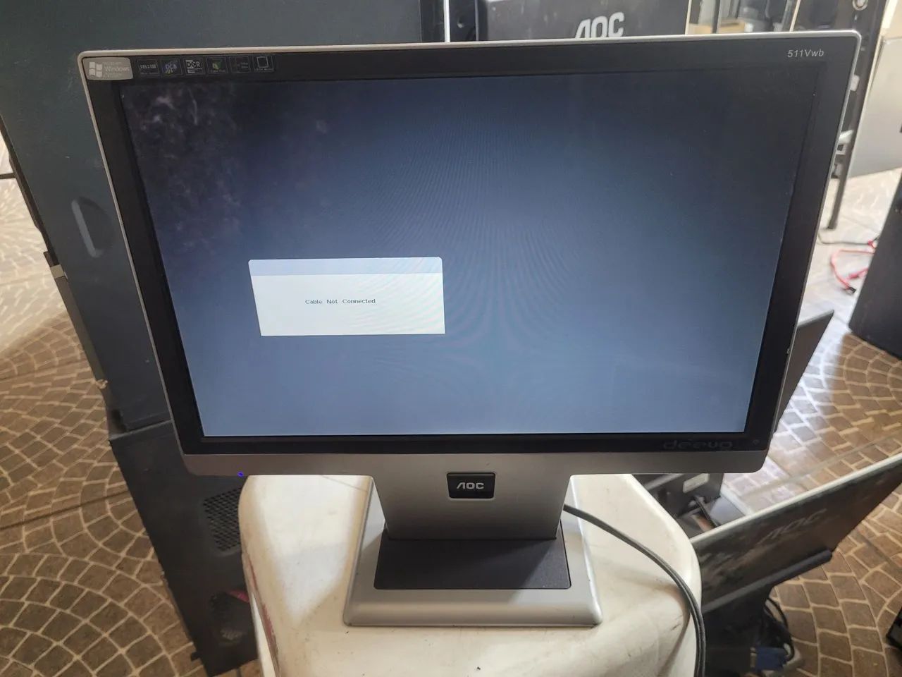 Lote com 11 monitores ultra slim (somente venda) - Foto 4