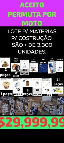LOTE P/ MATERIAS DE COSTRUÇÃO, LEIAM: