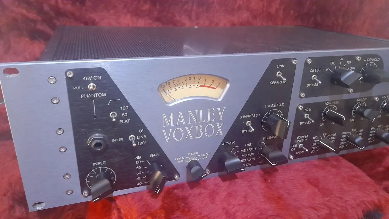 Manley Voxbox Channel Strip (pré, comp l2, equalizador, limiter/desser) - Foto 3