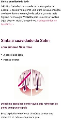 Depilador Philips Portátil  - Foto 5