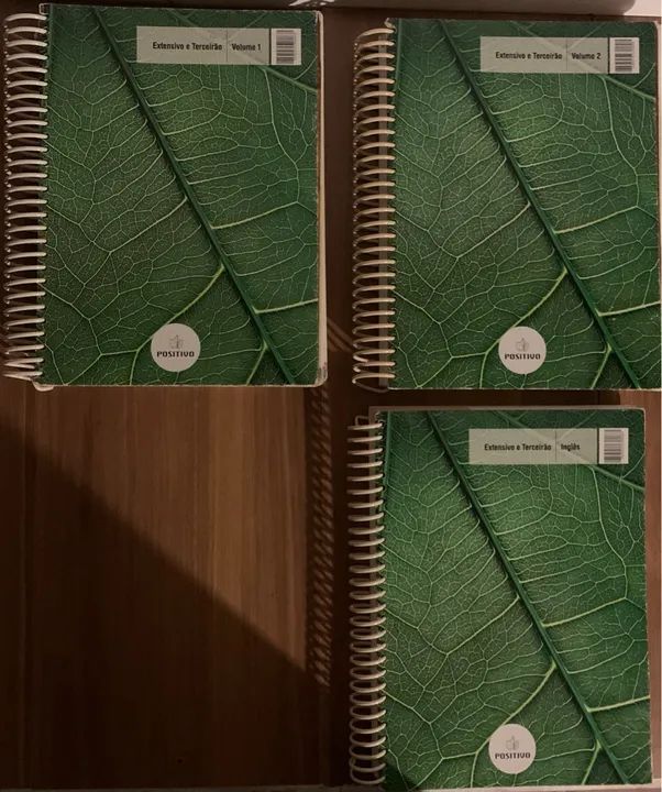 Livros Extensivo e Terceirão - Positivo - Foto 2