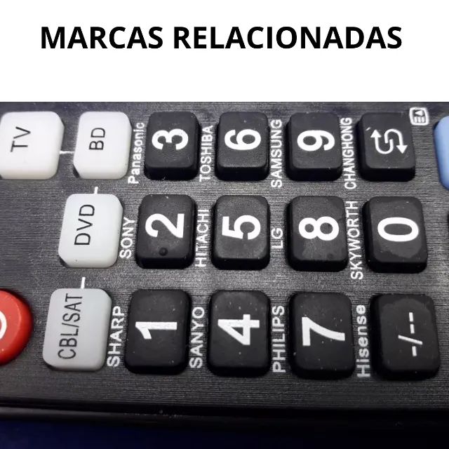 Controle Lelong Universal Para Tv-todas As Marcas De Smart - Foto 3