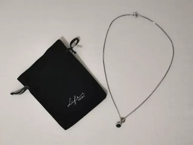 corrente + pingente onix vivara life prata - Foto 2