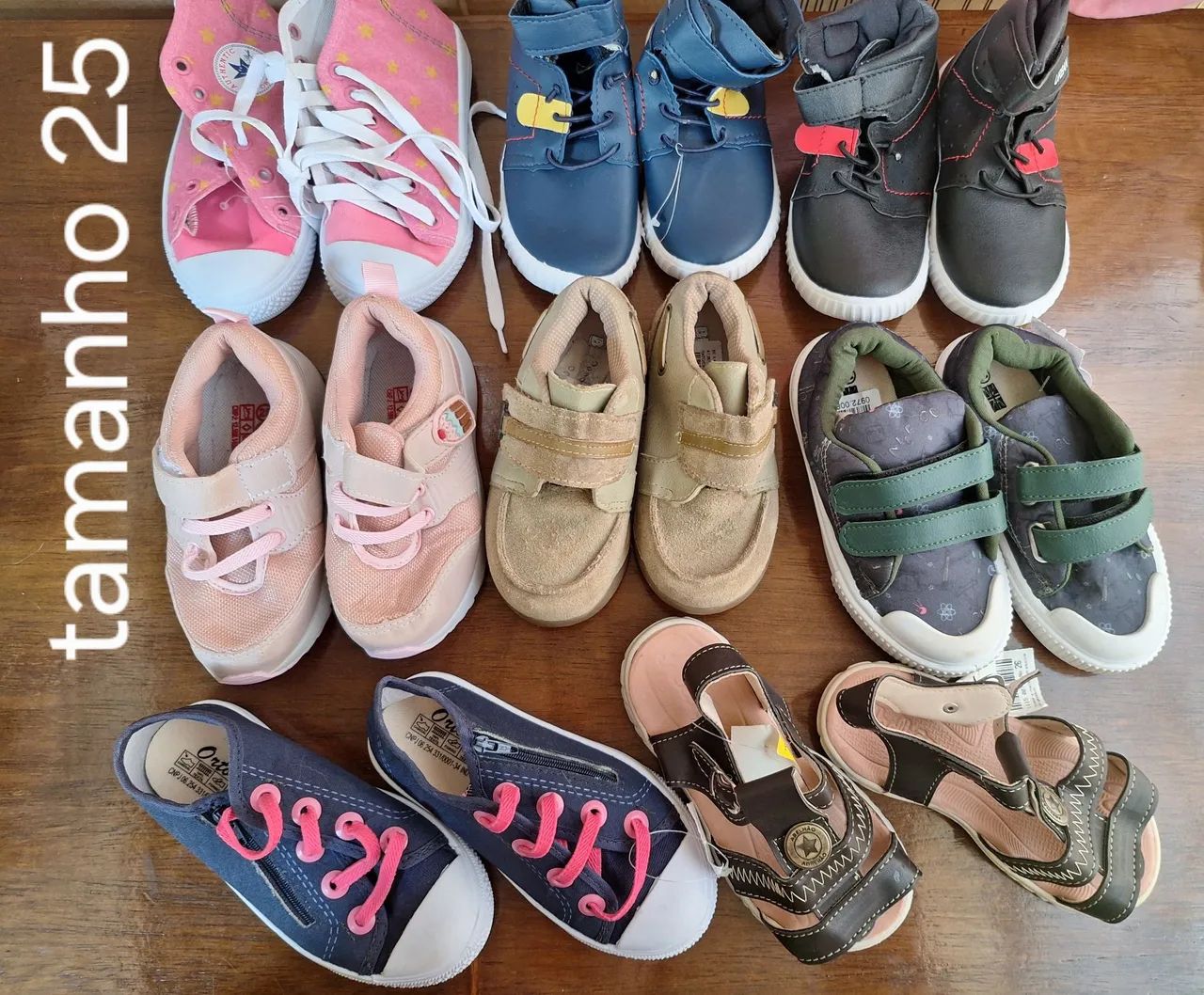 Sapatos tam. 25 novos, ler 