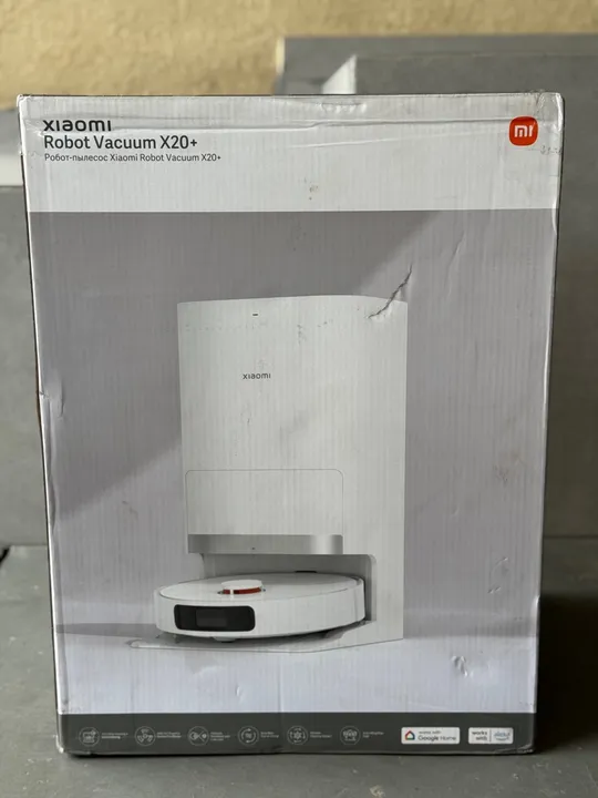 Robô aspirador Xiaomi Robot Vacuum X20+ NOVO!