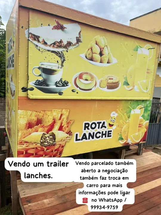 Trailer de Lanches - Oportunidade!