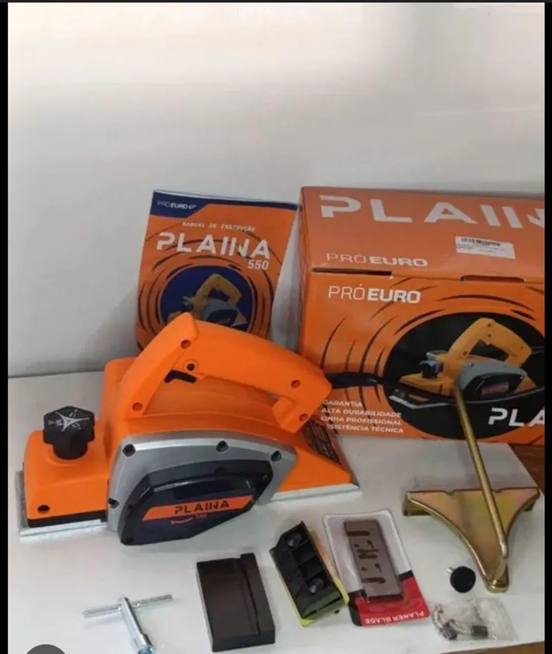 Plaina Elétrica Pro Euro 550W