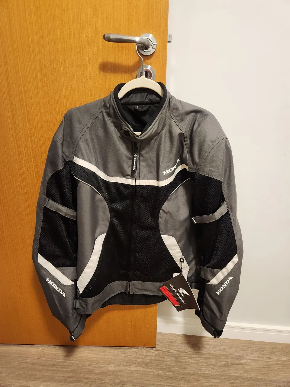 Jaqueta Moto Original Honda Tutto Summer Evolution Preto/Cinza