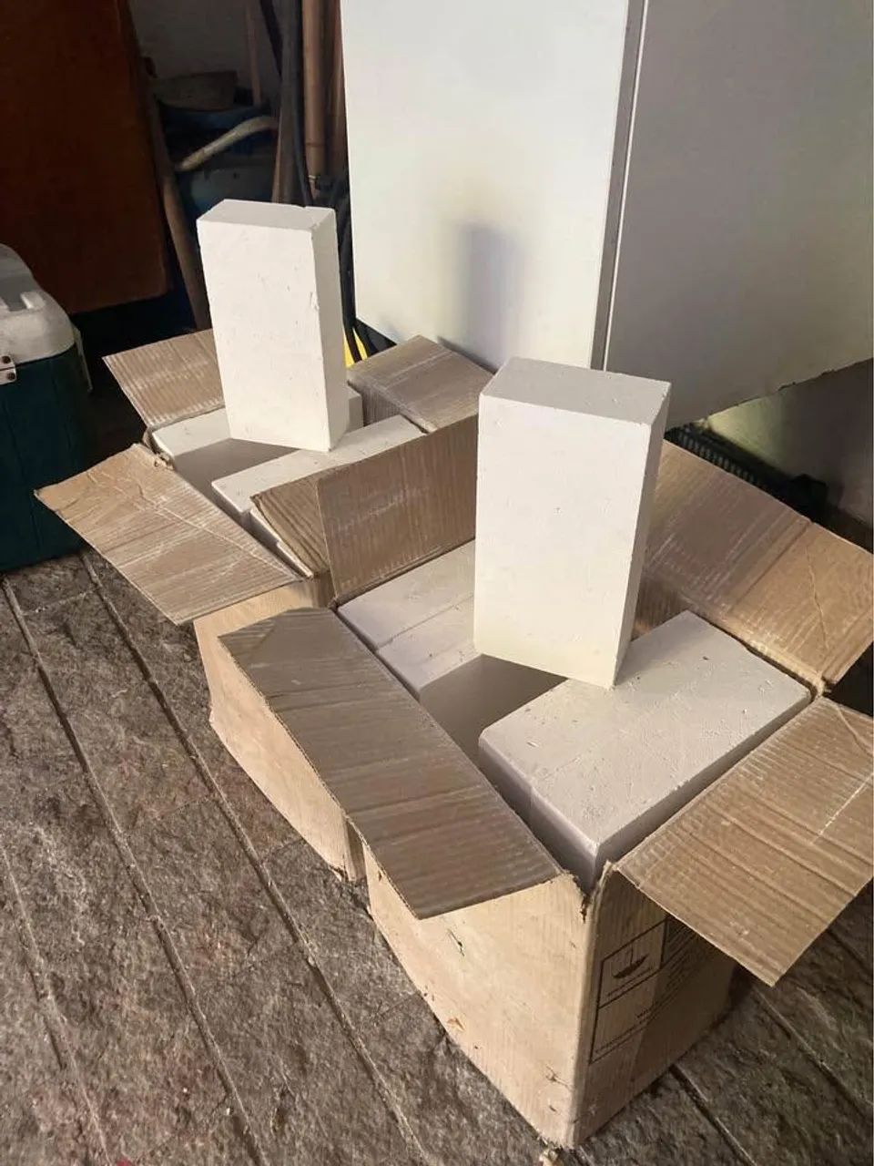 24 Tijolos Refratários Isolantes - Forno Cerâmica64840818070658123