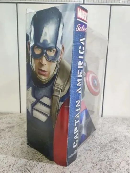 Marvel Select Captain America - Figura de Ação - Foto 4