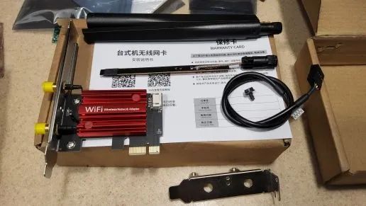Placa de Rede Wi-Fi 5Ghz 2,4ghz Bluetooth  - Foto 2