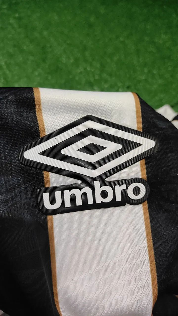 Camisa de Futebol do Santos - Umbro Listrada - Foto 3