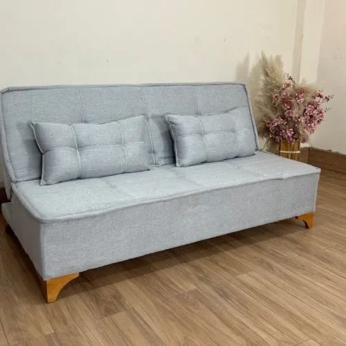 Sofá Cama Casal Zuric Tecido Linho l64 - Foto 3