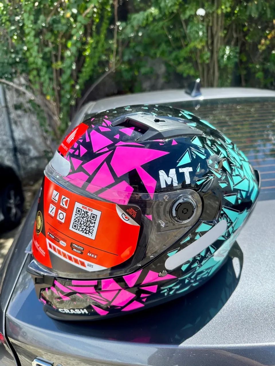 Capacete MT Helmets Braker Crash B8 Black Gloss 60 