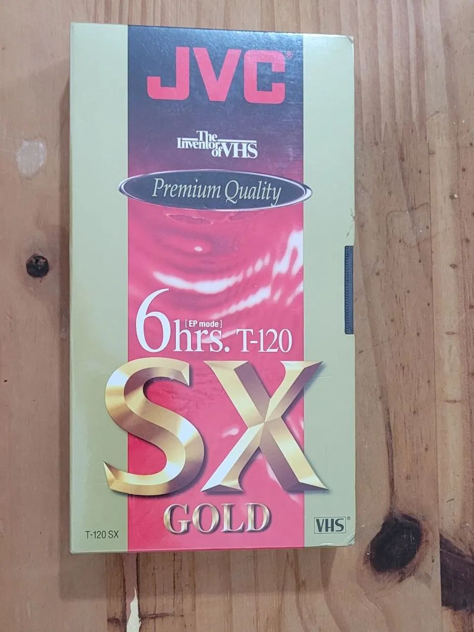Fita cassete JVC SX gold