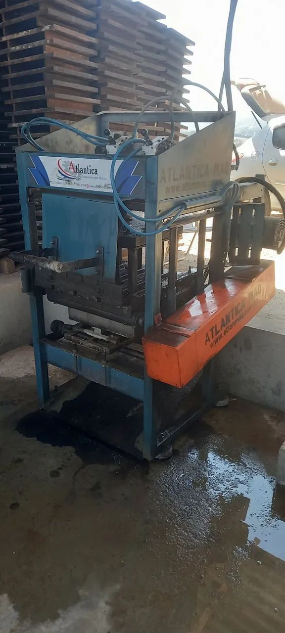 Máquina pneumatica para blocos de concreto  - Foto 2