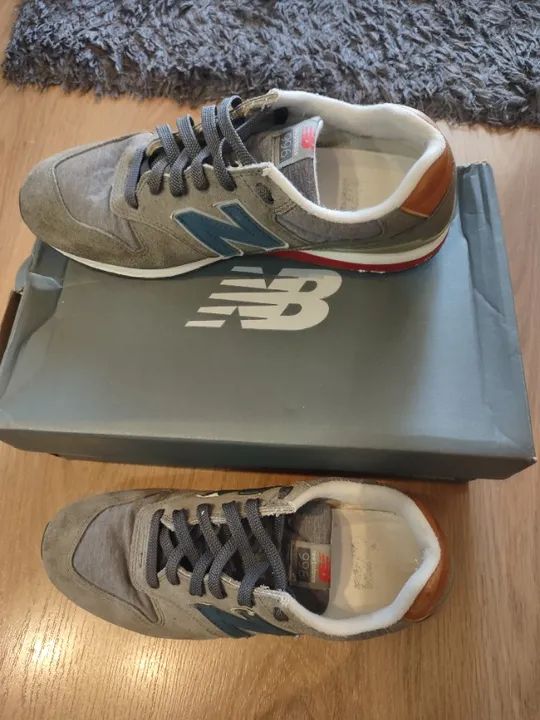 New Balance 996 Distinct Ski Retro Cinza Calçados Jardim