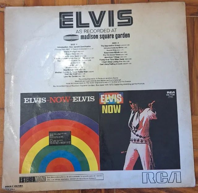 Disco de Vinil LP Elvis as Recorded at Madison Square Garden RCA - Foto 2