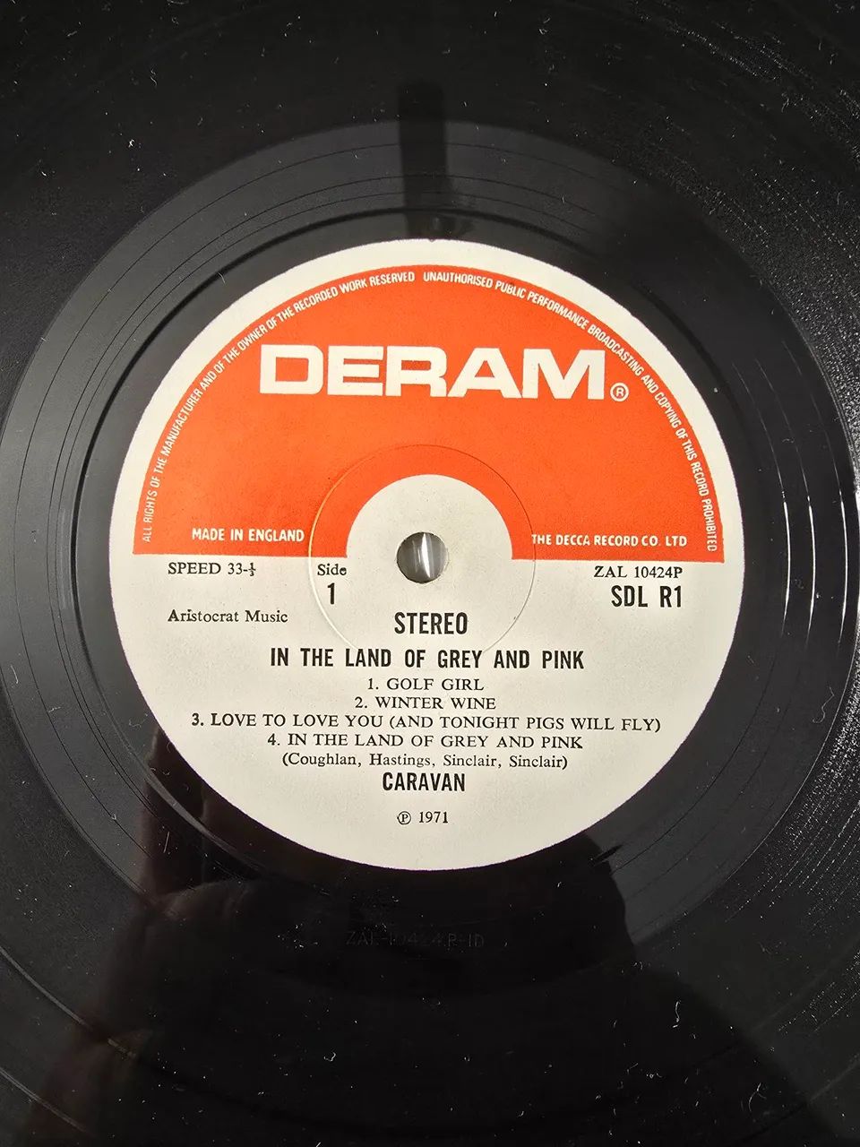 Lp Caravan - In The Land Of Grey And Pink 2ND Press UK 1972