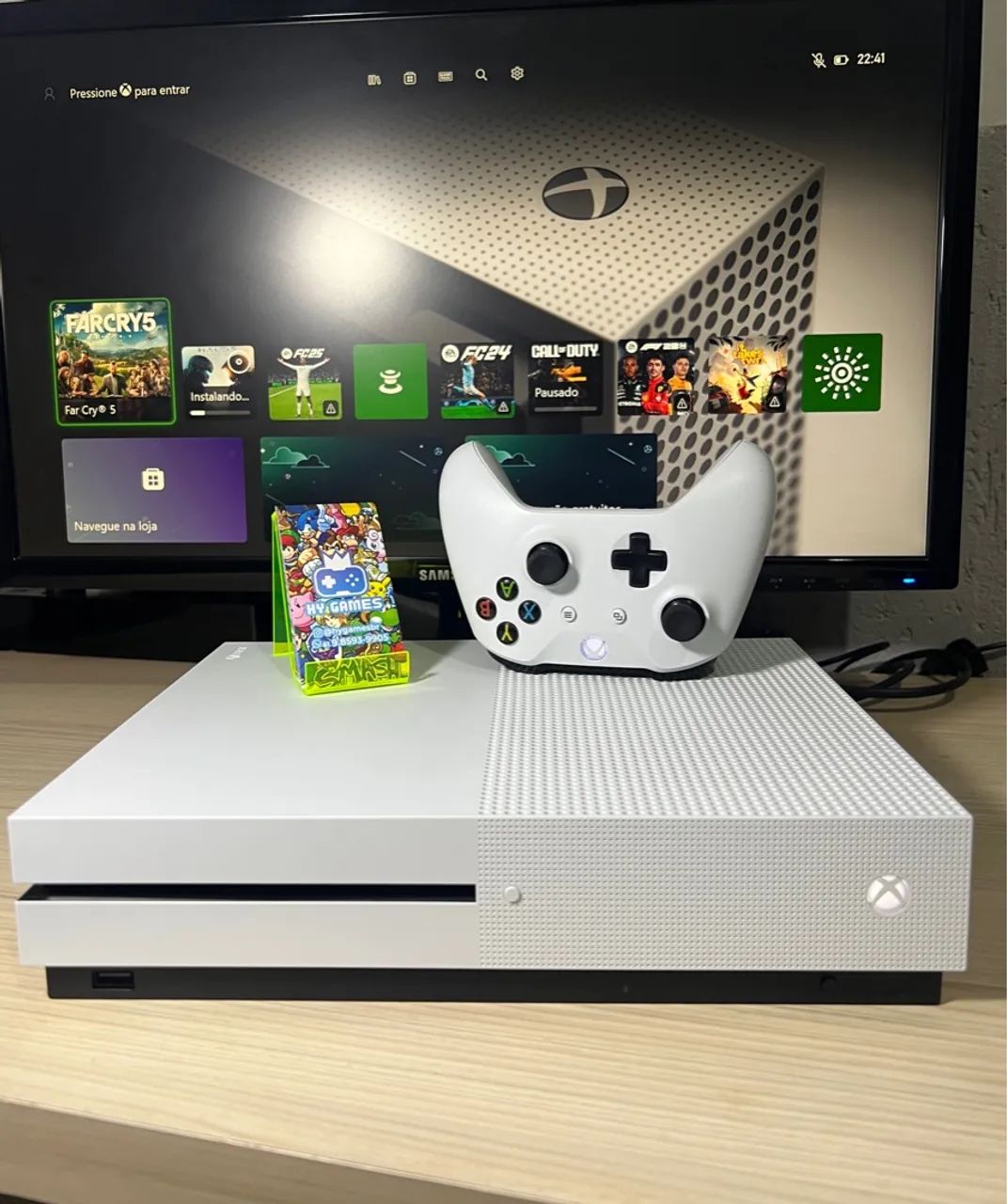 Xbox One S 500G (aceito cartão)  - Foto 2