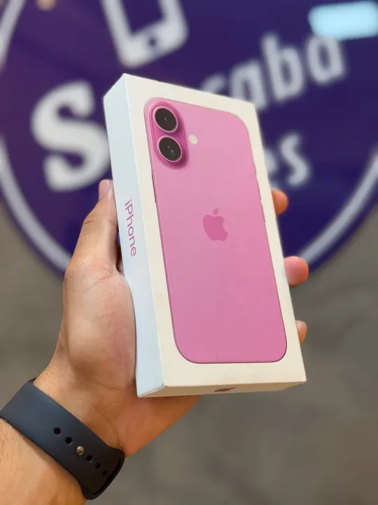 iPhone 16 / 128GB Rosa - Novo Lacrado