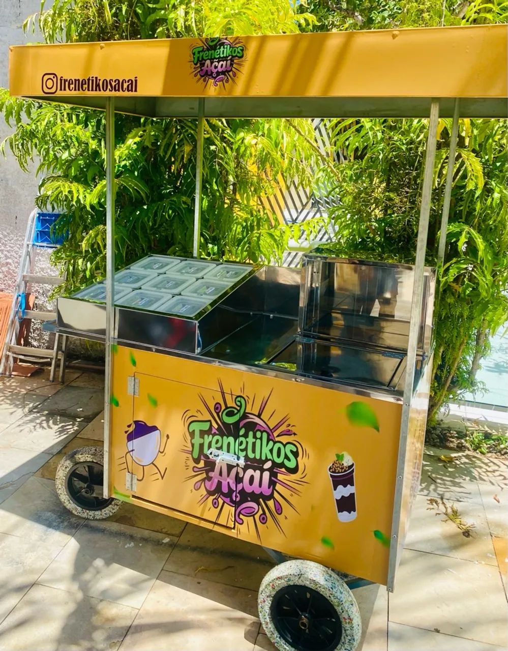 Carrinho de churrasco! Lacerda inox! - Foto 3