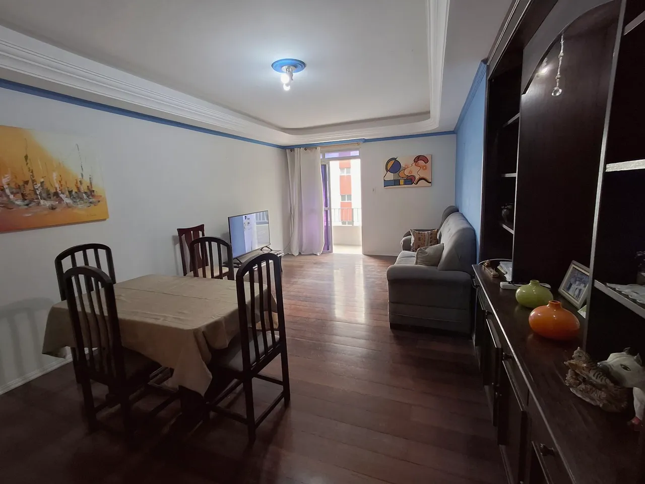 ALUGO APT MOBILIADO 4/4SUITE Varanda 120m2 edf Jari Costa Azul rua academia Alphha Fitnes