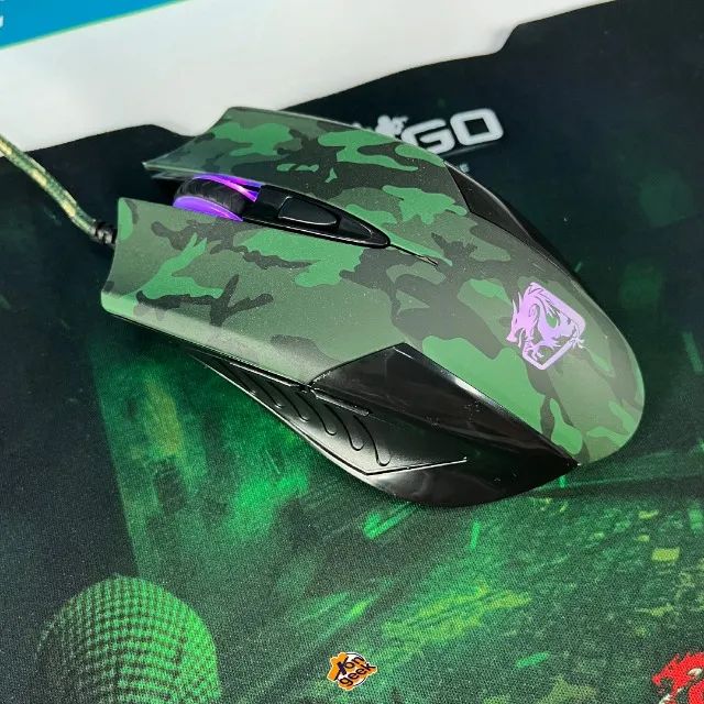 Kit 2 em 1 Mouse 6 Botões Elg | SEM JUROS via OLXPAY - Aceitamos Cartão | Enviamos - Foto 2