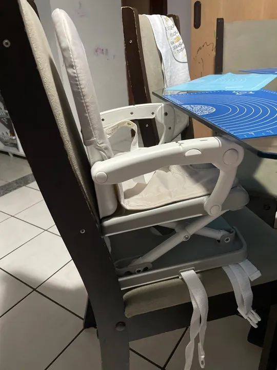 Cadeira alimentação portátil dobrável Cosco - Foto 4