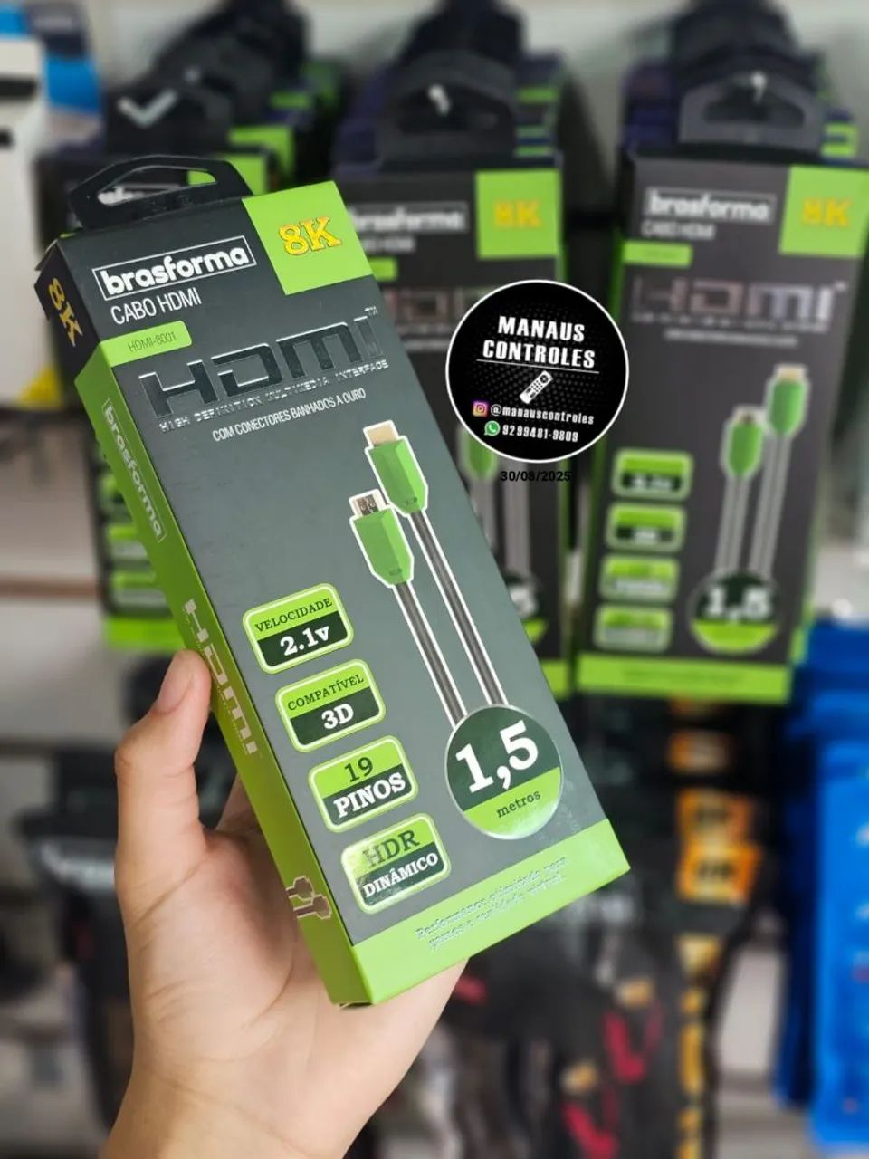 Cabo HDMI 8k