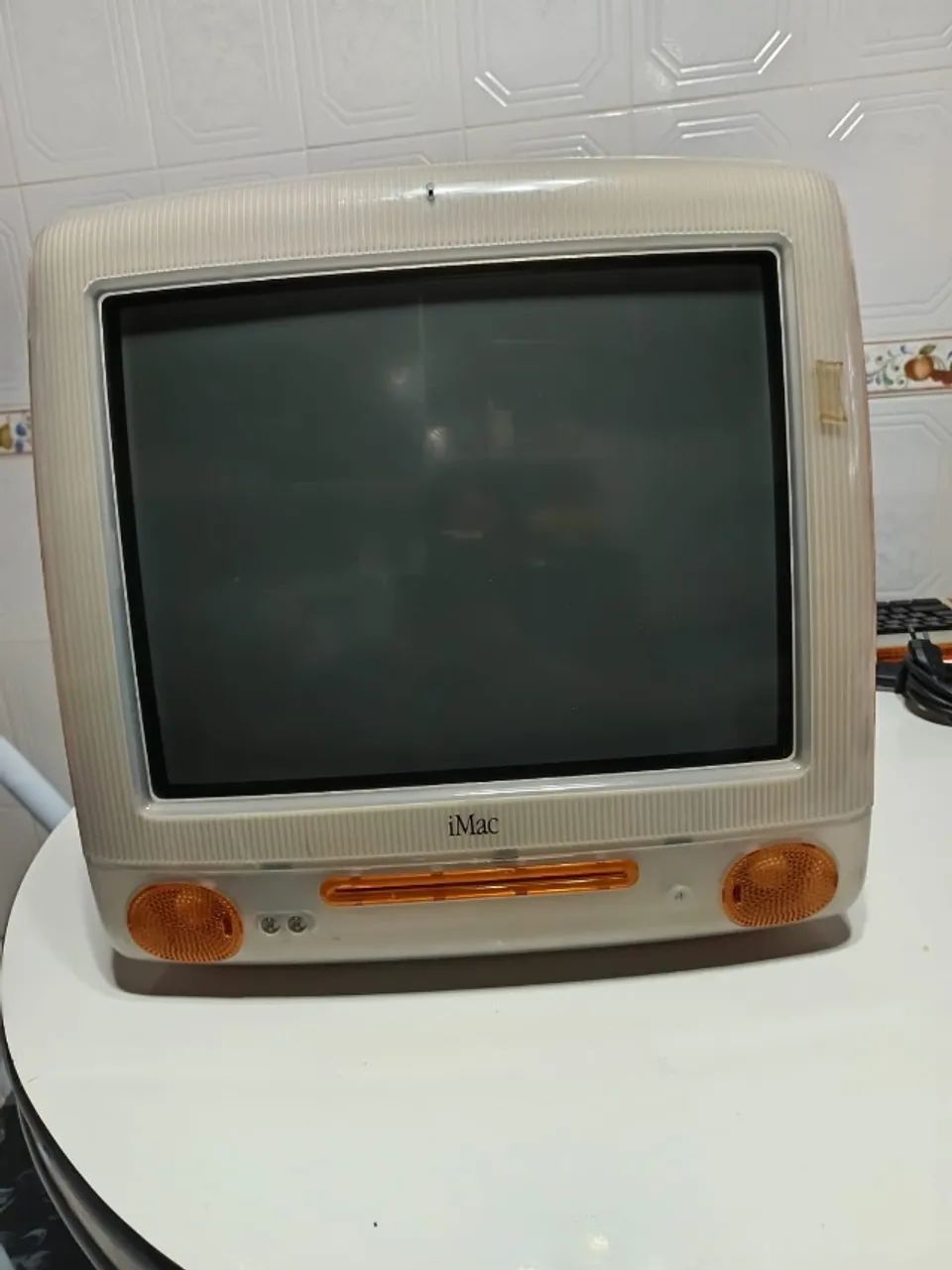 iMac G3 Tangerina Apple (funcionando) !! - Computadores e Desktops