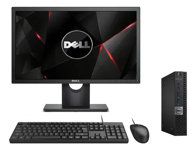 Computador Dell mini Completo Core i5 16GB RAM SSD M2 com Monitor