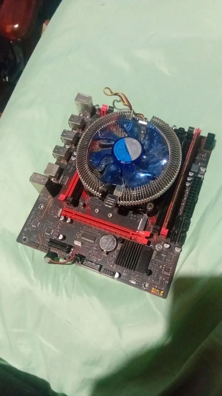Kit xeon 2670 v3 + 16gb ddr3 + placa mae