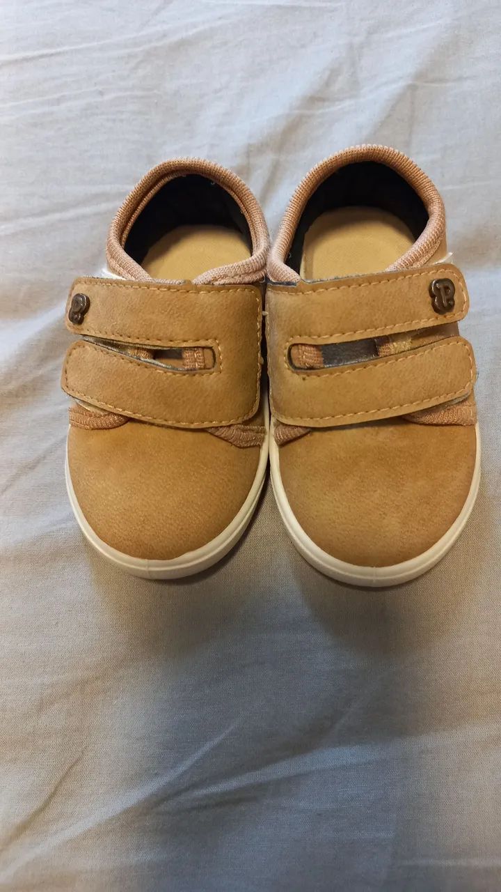 Tênis Bebê Marrom