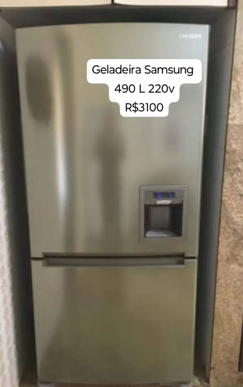 !!!Semi nova !!Geladeira Samsung 490 L 220v