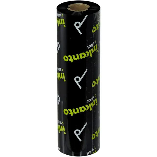 Ribbon de cera para impressora térmica argox zebra elgin