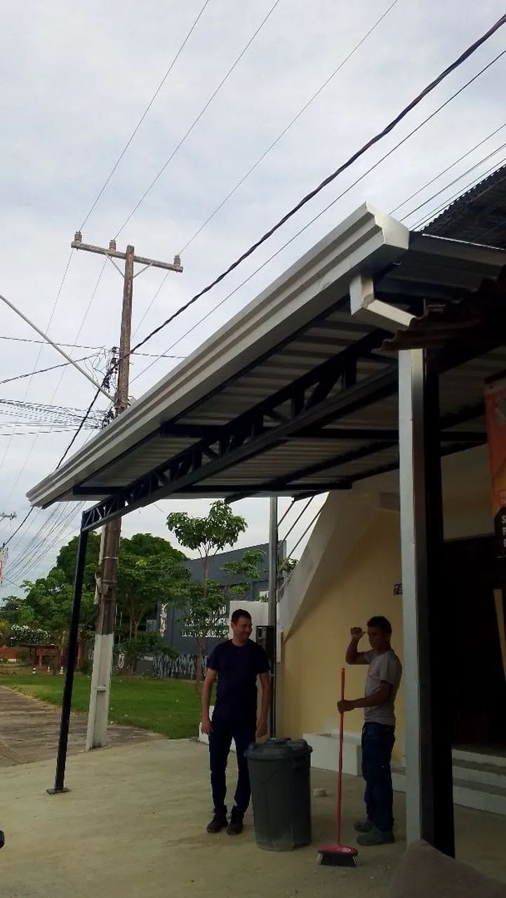 Calhas, Chaminés, Rufos e pingadeiras . - Foto 3
