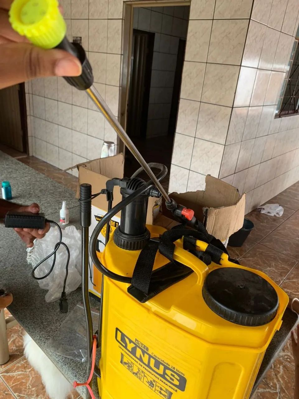 Pulverizador costal 18L Lynus - Foto 3