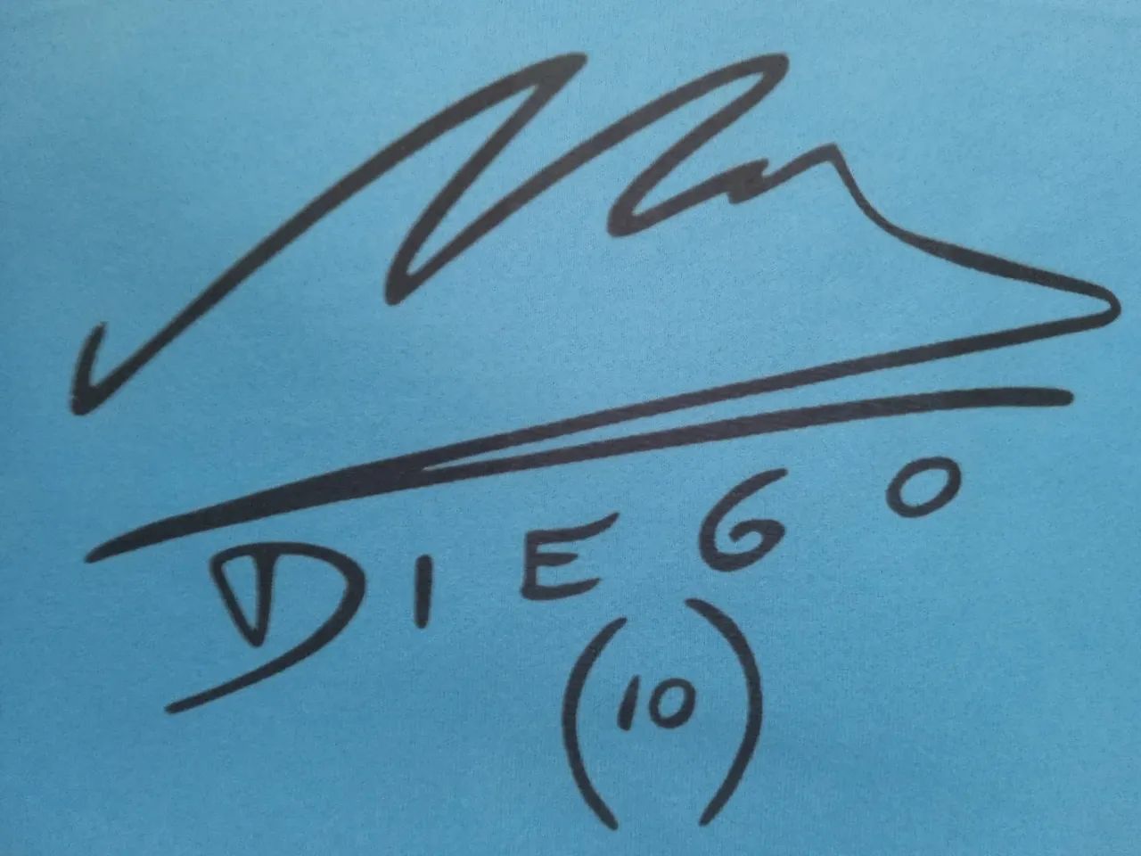 Camisa Napoli Campeão Copa UEFA 1989 #10 Maradona Autografada Certificada - Foto 2