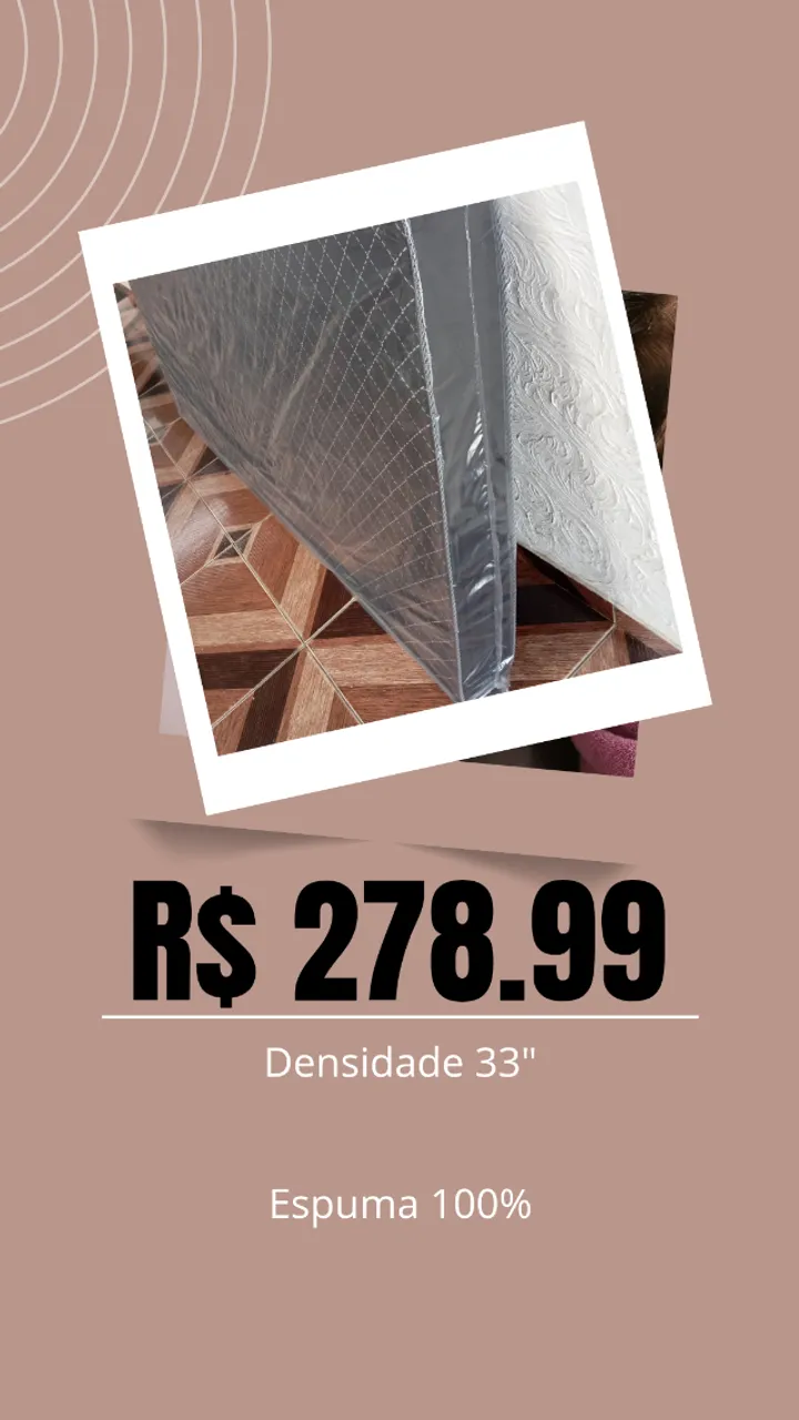 Colchão Solteiro Densidade 33 Extra Forte