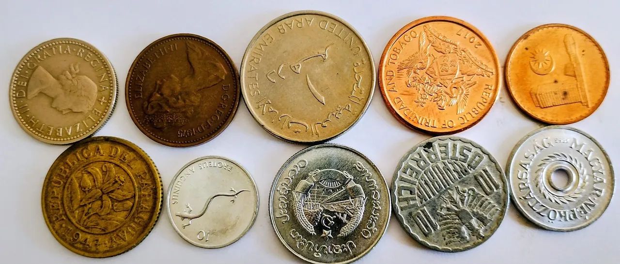 10 moedas do mundo antigas  - Foto 4
