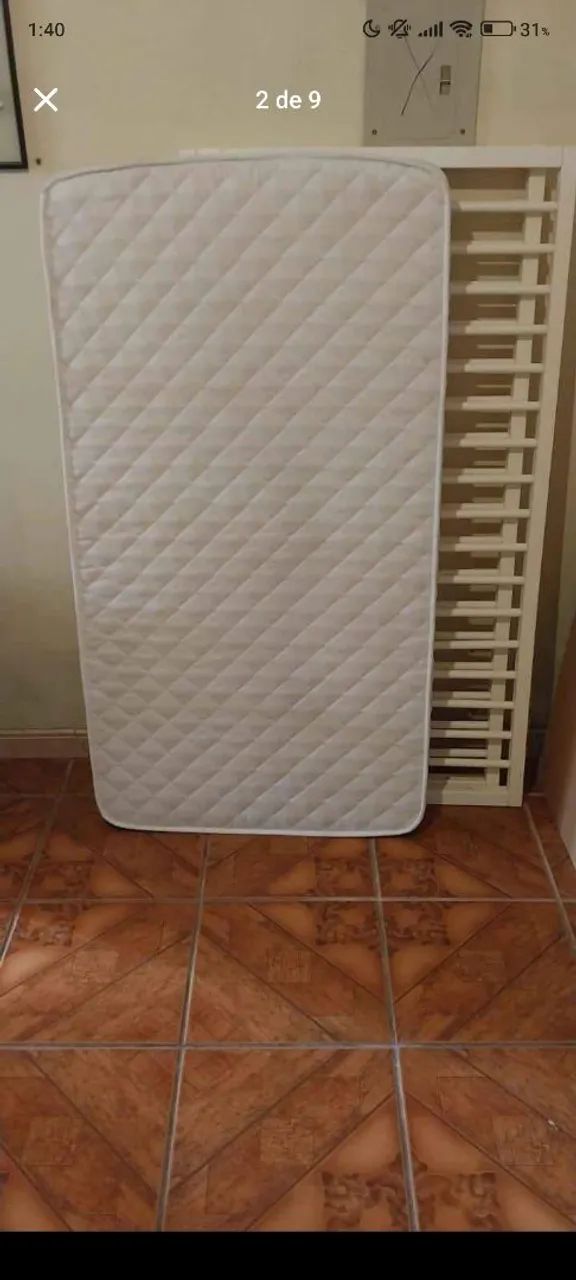 BERÇO COM TROCADOR SLEEPER MADEIRA MACIÇA 64176430413314122