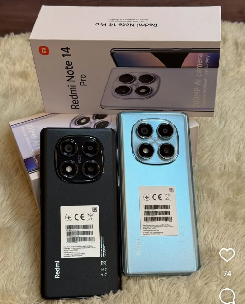 XIAOMI NOTE 14 PRO 4G 256GB 8GB VERSÃO GLOBAL