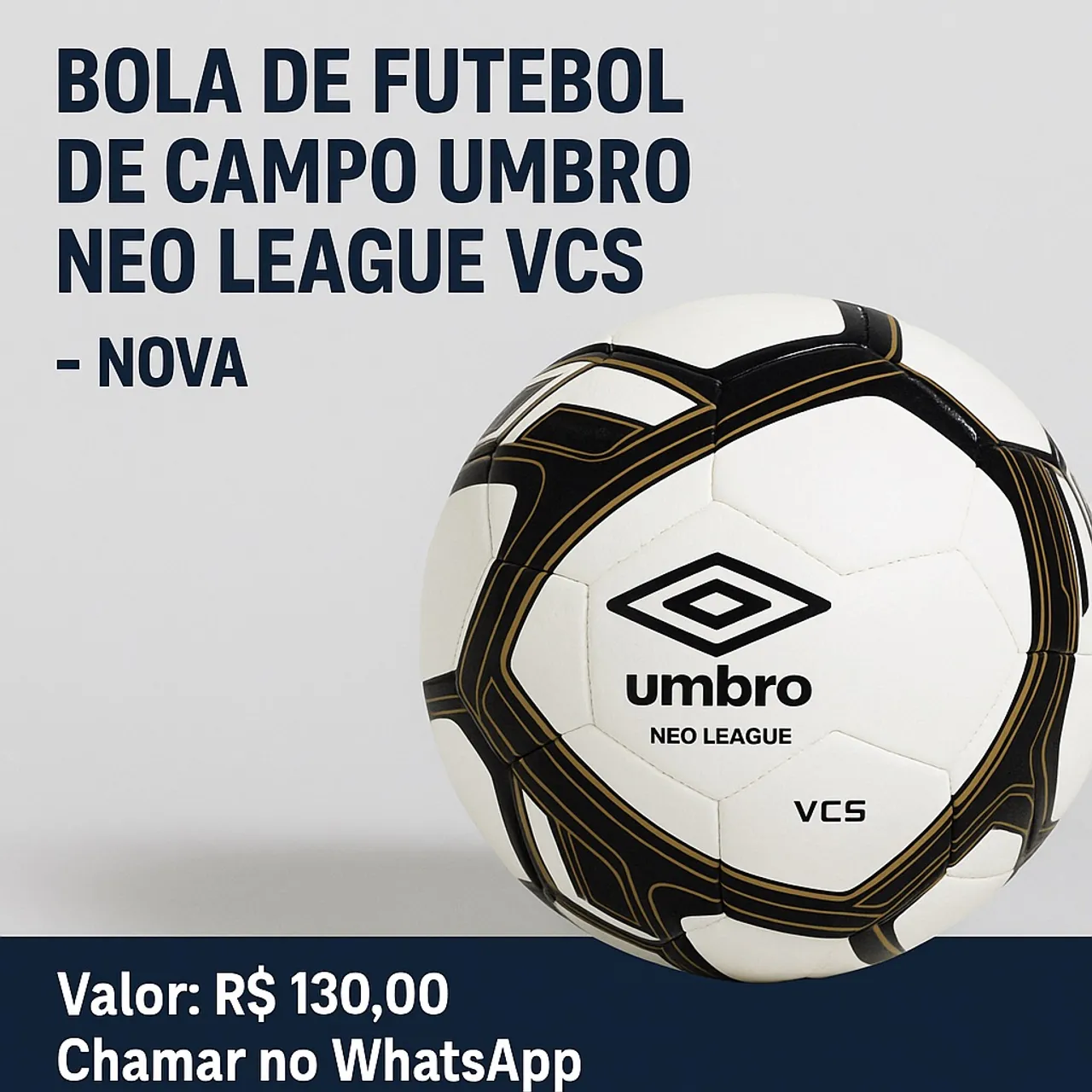 Bola de Futebol UMBRO Neo League VCS - Nova