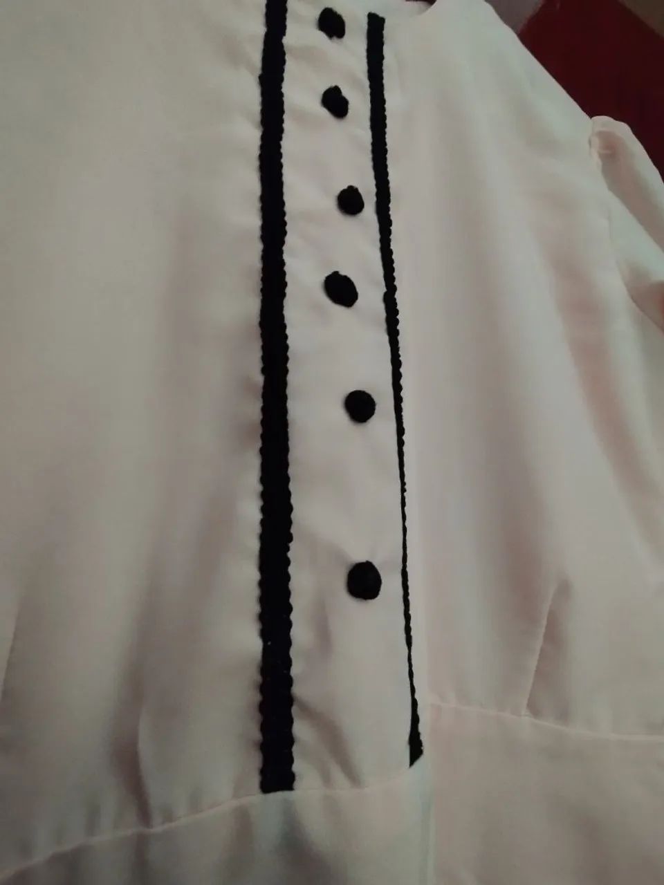 Vestido rosa elegante cristão  - Foto 3