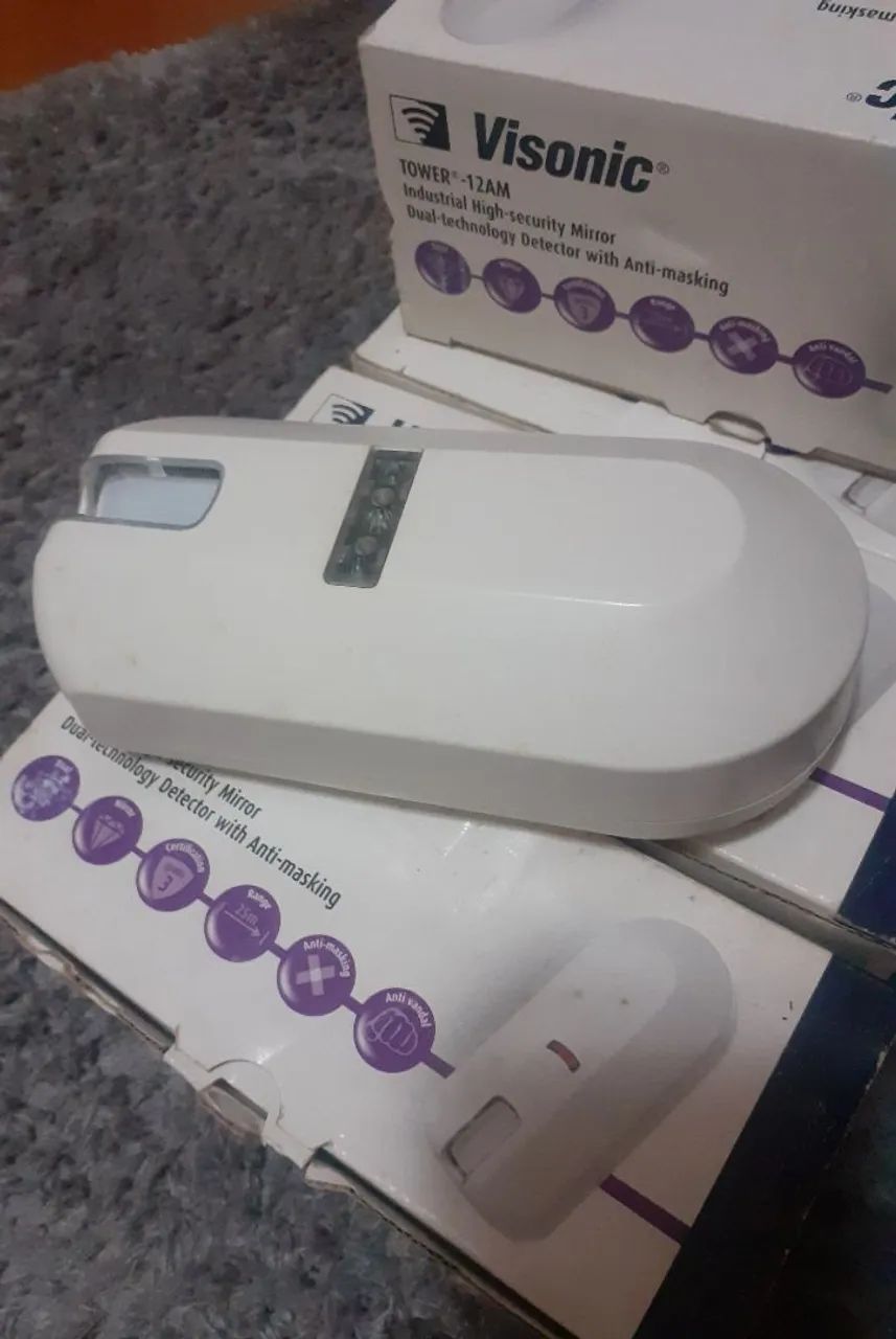 05 UNIDADES Detector de segurança Visonic Tower-12AM