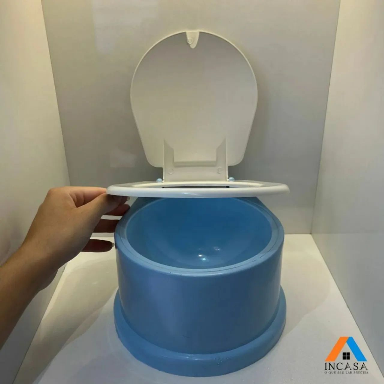 Penico infantil rosa e azul - Novo - Foto 2