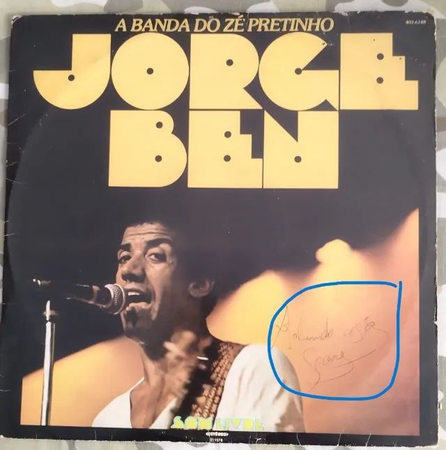 LP Vinil Jorge Ben A Banda Do Zé Pretinho VG+