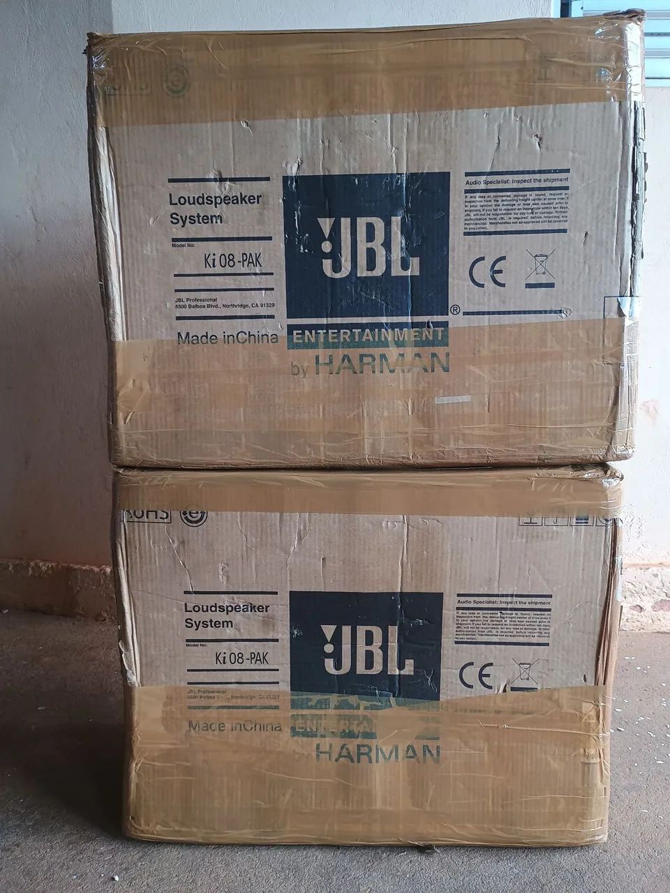Caixas de Som JBL Ki 08-PAK - Ótimo estado